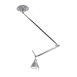 ARTEMIDE lampe à suspension TOLOMEO DECENTRATA DIFFUSEUR aluminium
