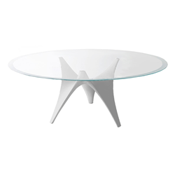 MOLTENI & C table ovale ARC 180 x 120 cm