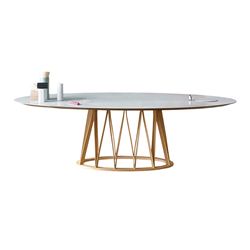 MINIFORMS table ovale ACCO 200x120 cm