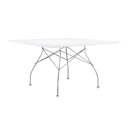 KARTELL table carrée GLOSSY 130 x 130 cm