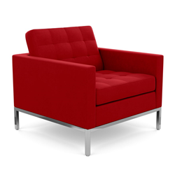 KNOLL fauteuil FLORENCE en tissu