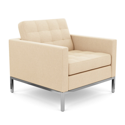 KNOLL fauteuil FLORENCE en tissu