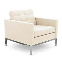 KNOLL fauteuil FLORENCE en tissu