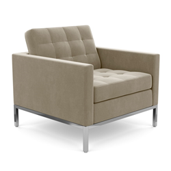 KNOLL fauteuil FLORENCE en tissu