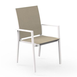 TALENTI set de 4 chaises avec accoudoirs d'extérieur MAIORCA Collection PiùTrentanove