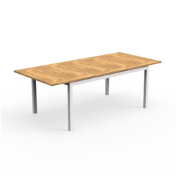 TALENTI table extensible à rallonge d'extérieur 156-214 cm TIMBER Collection PiùTrentanove
