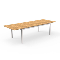 TALENTI table extensible à rallonge d'extérieur 200-280 cm TIMBER Collection PiùTrentanove