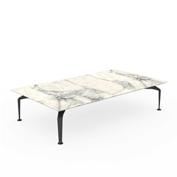 TALENTI table basse d'extérieur 160x90 cm CRUISE ALU Collection Icon