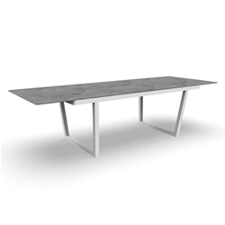 TALENTI table d'extérieur 220x100 cm ALABAMA ALU Collezione Premium