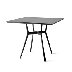 TRIBÙ table bistrot 80x80 cm d'extérieur BRANCH
