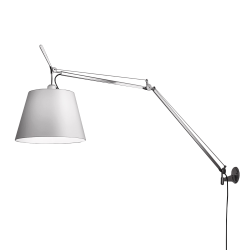 ARTEMIDE lampe murale applique TOLOMEO MEGA Ø 32 cm avec dimmer sur câble