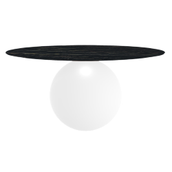 BONALDO table ronde CIRCUS Ø 160 cm base blanc opaque
