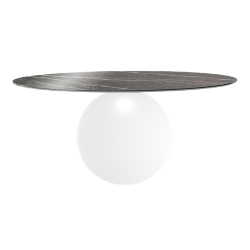 BONALDO table ronde CIRCUS Ø 180 cm base blanc opaque