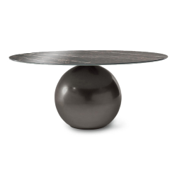 BONALDO table ronde CIRCUS Ø 180 cm base plomb