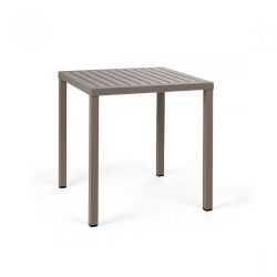 NARDI table carré pour extérieur CUBE 70x70 cm