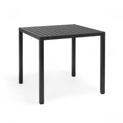 NARDI table carré pour extérieur CUBE 80x80 cm
