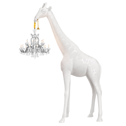 QEEBOO lampadaire GIRAFFE IN LOVE INDOOR H 400 cm