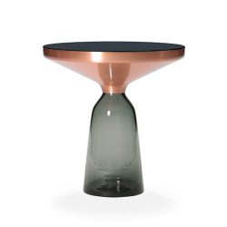 CLASSICON table BELL SIDE TABLE avec la structure en cuivre