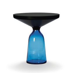CLASSICON table BELL SIDE TABLE avec la structure en acier noir