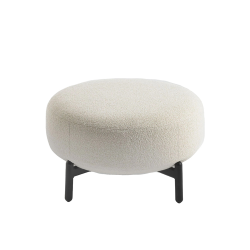 KARTELL pouf repose-pieds LUNAM tissu ORSETTO