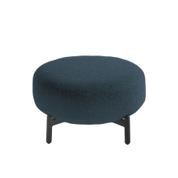 KARTELL pouf repose-pieds LUNAM tissu ORSETTO