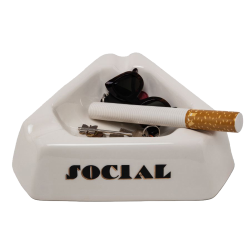 DIESEL LIVING WITH SELETTI cendriers vide-poches porte-clés SOCIAL SMOKER