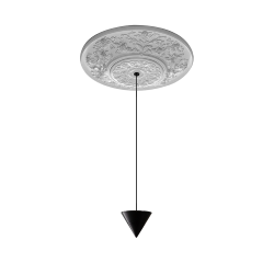 KARMAN lampe à suspension MOONBLOOM rosace de 40 cm