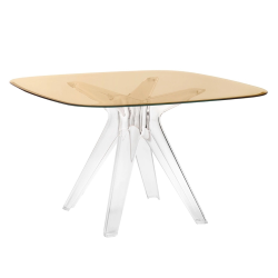 KARTELL table SIR GIO avec plateau carré