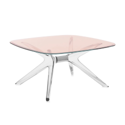 KARTELL table basse BLAST avec plateau carré