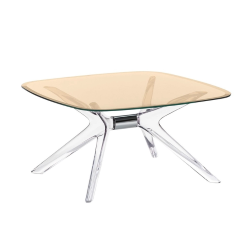 KARTELL table basse BLAST avec plateau carré