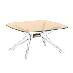 KARTELL table basse BLAST avec plateau carré