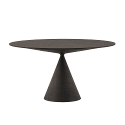 DESALTO table ovale CLAY CANVAS 160 x 110 cm