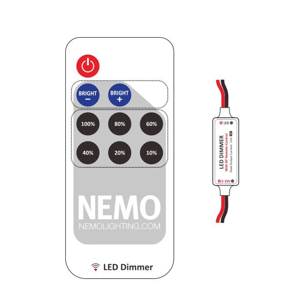 NEMO variateur pour LED avec télécommande RF - Amoble Design