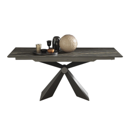 ALTACOM table extensible à rallonge rectangulaire SINTESI 160 cm