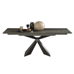 ALTACOM table extensible à rallonge rectangulaire SINTESI 180 cm