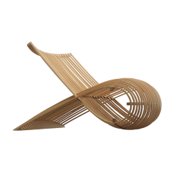 CAPPELLINI fauteuil WOODEN CHAIR