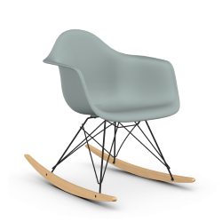 VITRA RAR fauteuil à bascule Eames Plastic Armchair base basic dark et érable jaune