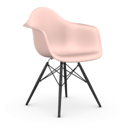 VITRA chaise avec piètement noir Eames Plastic Armchair DAW NOUVELLES DIMENSIONS