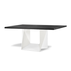 ALMA DESIGN table avec la base blanche CLINT