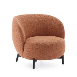 KARTELL fauteuil LUNAM tissu CURLY