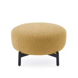 KARTELL pouf repose-pieds LUNAM tissu CURLY