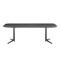 KARTELL table MULTIPLO XL avec plateau rectangulaire 180x90 cm