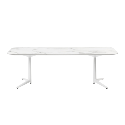 KARTELL table MULTIPLO XL avec plateau rectangulaire 237x100 cm