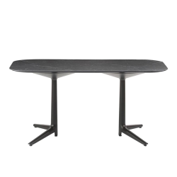 KARTELL table MULTIPLO XL avec plateau rectangulaire 158x90 cm