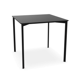 MAGIS table carré pour l'extérieur STRIPED 79x79 cm