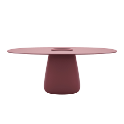 QEEBOO table pour l'extérieur COBBLE BUCKET avec le plateau en HPL 190 cm