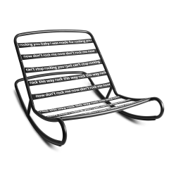 FATBOY structure à bascule ROCK 'N ROLL pour fauteuil ORIGINAL