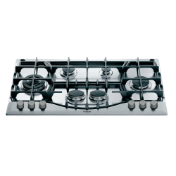 HOTPOINT ARISTON plaque de cuisson à gaz de 90 cm PHN 961 TS/IX/HA PHN961TSIXHA avec 6 brûleurs grilles en fonte