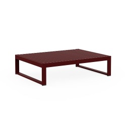 GANDIA BLASCO table basse pour l'extérieur DNA 121 x 90 x H 31 cm