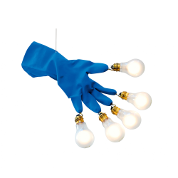 INGO MAURER lampe à suspension LUZY TAKE FIVE